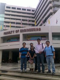 Redhuan D. Oon with EcoSoft team during training in Kasetsart University, Bangkok